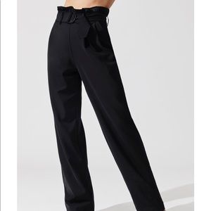 Carbon38 High Waisted Black Trouser